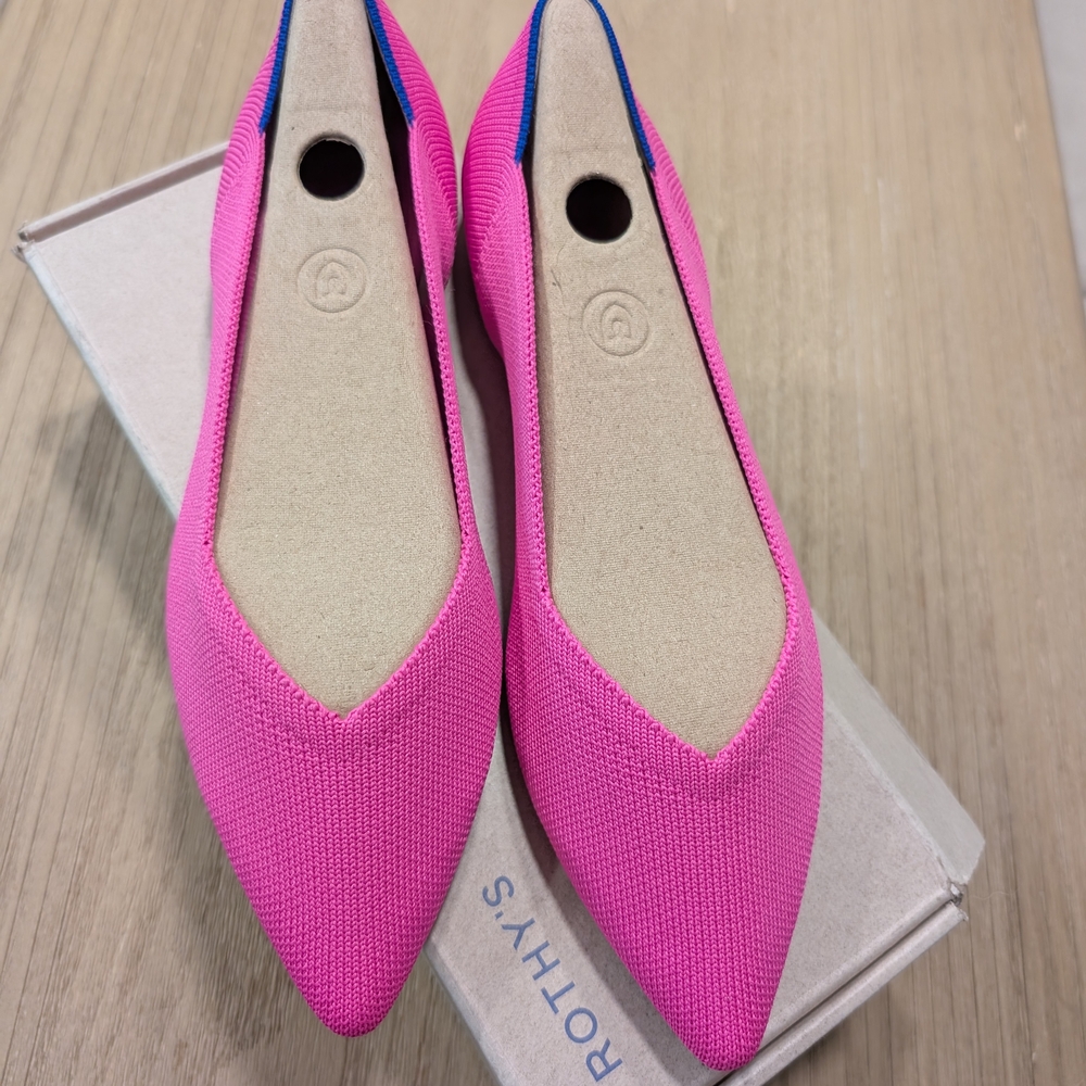 Rothy's Women's Pink Flats